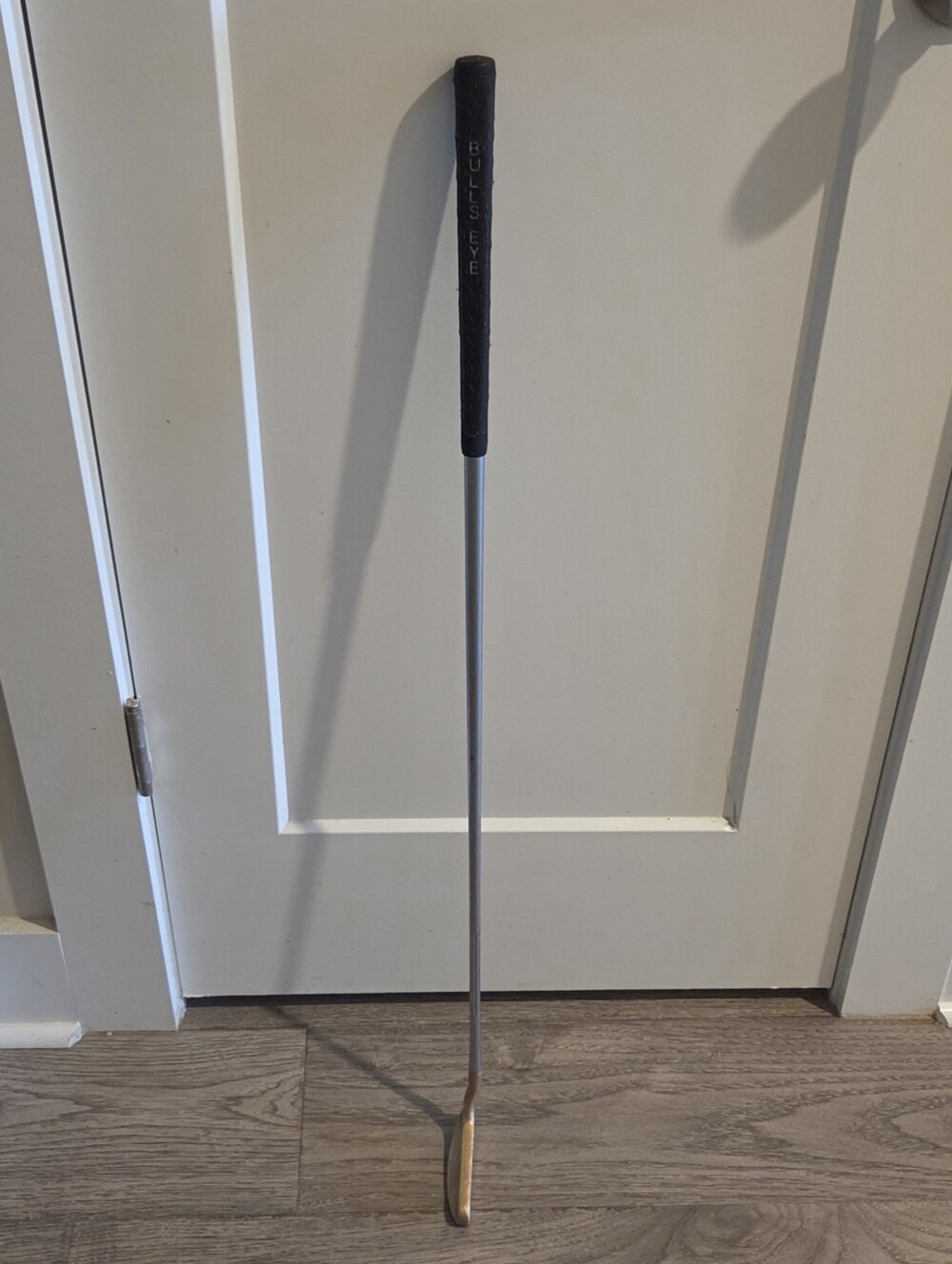 Vintage Titleist Bullseye M5C Heel Flange Offset Brass Golf Putter - 35" Length